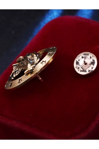 Olfil Broş-mini Aslan Asil Stil 221400943 Altın Rengi