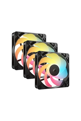 Corsaır Rs Serisi Rs120 Reverse Argb Siyah 120mm Pwm 3'lü Fan Kiti-co-9050196-ww