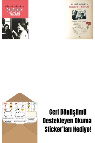Okurunun Yazarı + Halim'e İthaflar + Okuma Sticker'ları