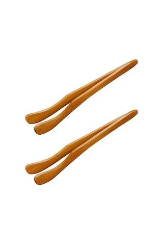 Yeniden Kullanılabilir Bambu Tost Maşası - Yemek Pişirmek İçin Ahşap Tost Maşası