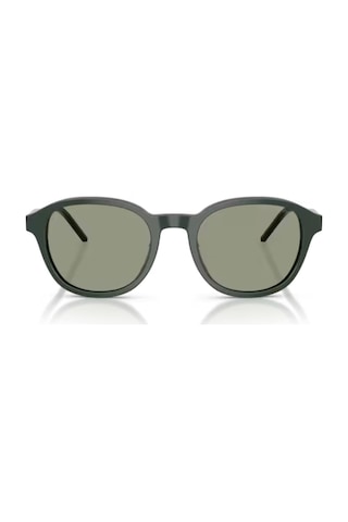 Emporio Armani Ea 4247u 62572 51 Unisex Oval Yeşil Kemik Güneş Gözlüğü Yeşil