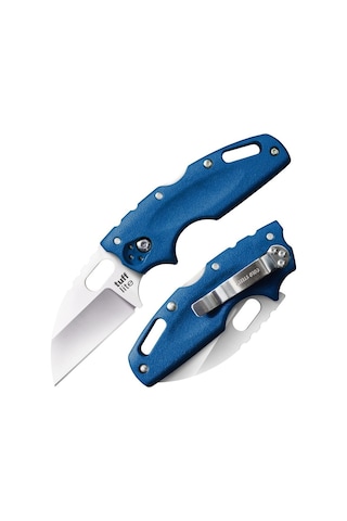 Cold Steel Tuff Lite Plain Edge Blue Kamp Çakı Mavi