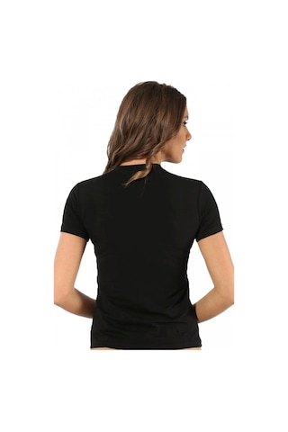 Moda Çizgi Kadın Kısa Kol Body 232