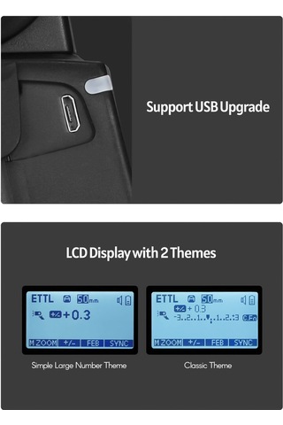 Yongnuo Yn685 Iı C Dahili Alıcılı Canon Uyumlu Hss Ttl Tepe Flaşı