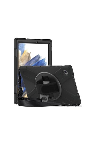 Samsung Galaxy X200 Tab A8 10.5 Kılıf Amazing Tablet Kapak - Pembe Bant