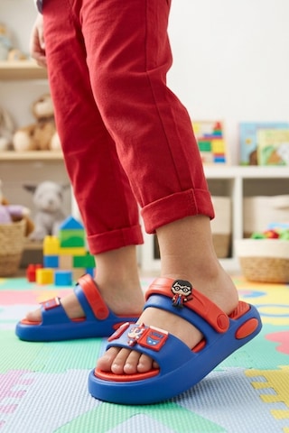 Walkway Saks Hafif Esnek Eva Taban Unisex Çocuk Terlik 4505 F-p
