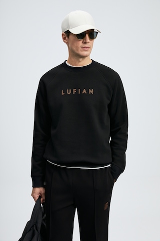 Lufian Bren Erkek Sweatshirt Siyah Siyah 112030219100100