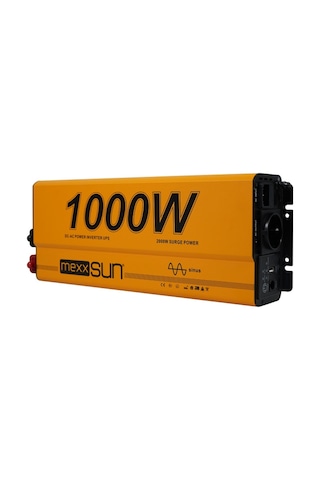 Mexxsun Tam Sinüs Ups (remote Ekran) 12v 1000w