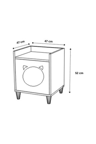 Modern Komodin, Mobilya ve Kedi, Köpek Evi, Kedi Yatağı