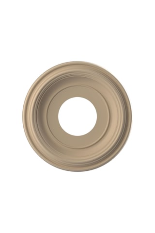 Ekena Millwork Cmp10trgbe Geleneksel Termoform Pvc Tavan Madalyonu 5 1/2 Cm&apos Ye Kadar Kanopilere Uyar , 10" Od, Ultracover Saten Smokey Bej