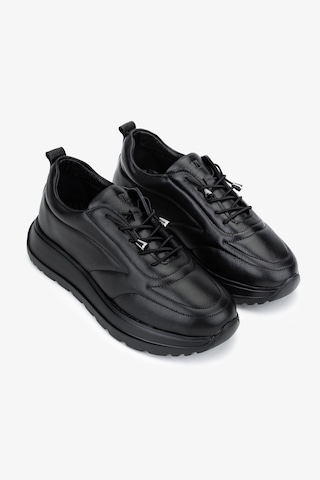 Valmenti Kadın Hakiki Deri Siyah Sneakers & Spor Ayakkabı 1107 522 Bn Ayk Sk25-26 Sıyah Siyah