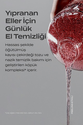 Peeling Etkili Nemlendirici Sıvı Sabun Kundal Exfoliating & Waterfull Hand Wash Sparkling Citrus
