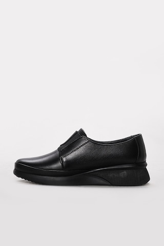 Fast Step Hakiki Deri Kadın Casual Ayakkabı 290za20011 Siyah