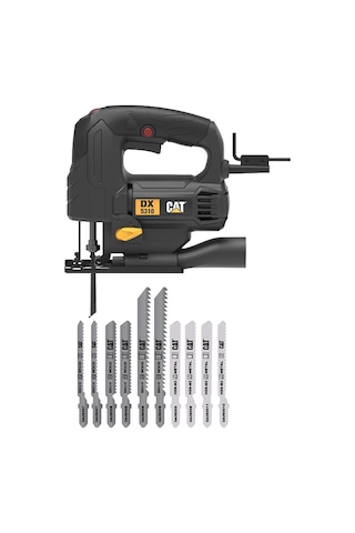 Cat DX5310 550W Profesyonel Devir Ayarlı Dekupaj Testere + DA06901 10 Parça Testere Ucu