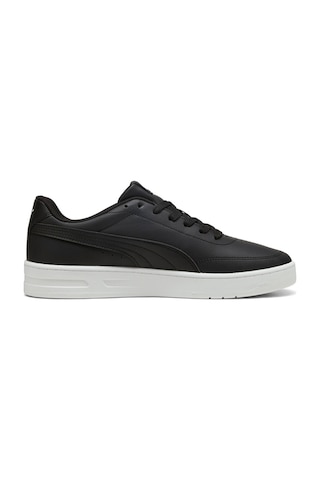 Puma Court Classic Clean Siyah Kadın Sneaker 000000000102266513 Siyah-beyaz