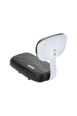 Geeroyoo Pu Deri Bisiklet Arka Koltuk Çocuklar İçin Güvenli Ve Rahat Yolculuk Siyah