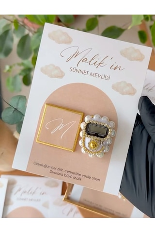 Kına, Mevlid, Nikah İçin Zikirmatikli Hediyelik 25 Adet