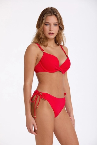 Angbutik Argento 1482-3028 Kadın Double Push-up Bikini Takımı Kırmızı