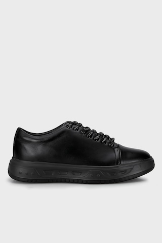 Marcomen Hakiki Deri Sneaker Ayakkabı Erkek Ayakkabı 15220130s1 Siyah