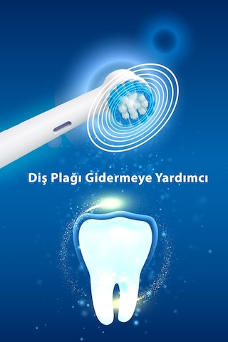 Kiwi Ktb-6540 Şarjlı Diş Fırçası 5 Farklı Mod & Lcd Ekran Beyaz Şarjlı