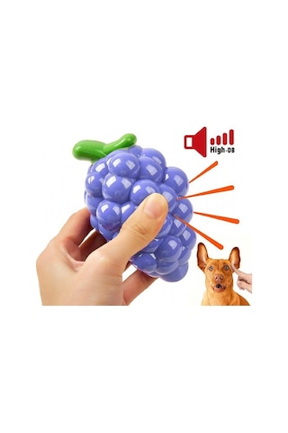 Nunbell Aromalı Ve Sesli Üzüm Köpek Oyuncağı