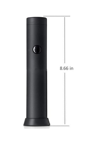 Fastbuy Mini Elektrikli Süt Köpürtücü Çırpıcı - Çift Başlıklı, Güçlü Motorlu, Paslanmaz Çelik, Şık, Kahve Yapımı Pratik El M Siyah