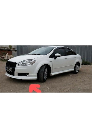 Fiat Linea Ön Tampon Eki 2008-2012 - Mat Siyah STR-674