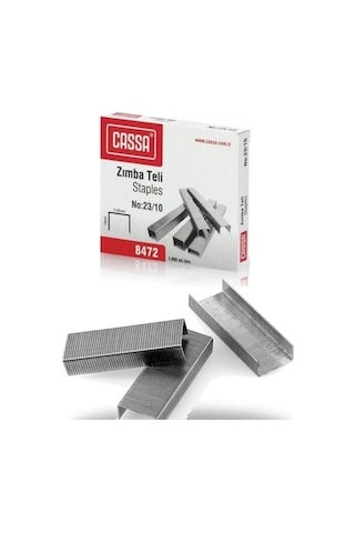 Cassa 8472 Zımba Teli No:23/10 1000 Adet