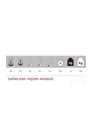 Damacana Su Taşıma Arabası Sedef 36066