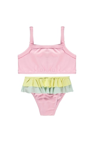 Civil Baby Kat Kat Fırfırlı 6-18 Ay Mayo - Pembe