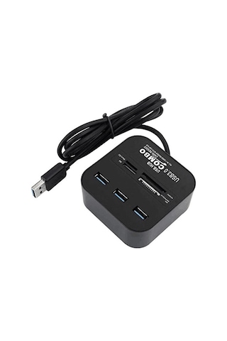 Okuyucu Usb 3 Hub Kart Okuyuculu Usb Kartı Usb 3 Hepsi Bir Arada