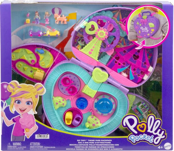 Polly Pocket - Lunapark Sırt Çantası Oyun Seti