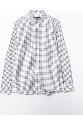 Lcwaıkıkı Classic Bej Regular Fit Uzun Kollu Ekose Gabardin Erkek Gömlek