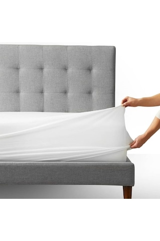 Dört Mevsim Tek Kişilik Alez Fitted Sıvı Geçirmez Yatak Koruyucu (435604955)