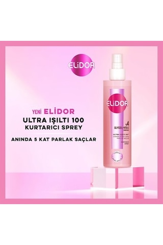200 Ml Ultra Işıltı Sağlayan Saç Kurtarıcı Sprey