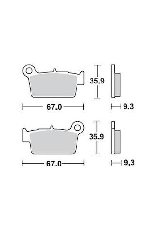 Tm En F 450 Brakıng Arka Fren Balatası 2005 - 2014 890Cm44