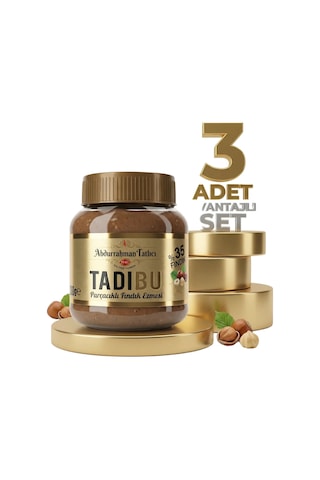 Tadıbu Parçacıklı Fındık Ezmesi 3x330 Gr