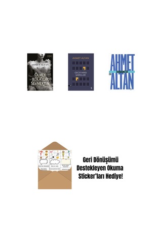 Ölmek Kolaydır Sevmekten + Geceyarısı Şarkıları + Sudaki İz Cep Boy + Okuma Sticker'ları