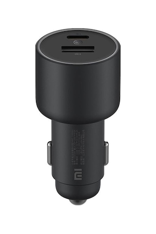 Mi Cc07zm 100w Hızlı Çift Bağlantı Noktalı Usb-a Usb-c Araç Şarj Cihazı Kablo Ve Adaptör