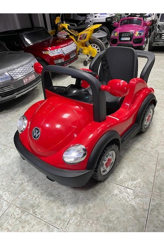Akülü Araba Volkswagen Kırmızı