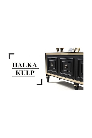 Halka Sarkaç Antik Bakır Tek Vidalı Mobilya Kulp Düğme