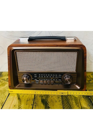 Nostaljik Radyo Ev Ofis Hediyesi Büyük Boy