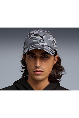 Puma Ess Elevated Aop Bb Cap Şapka 02685001 Siyah Siyah