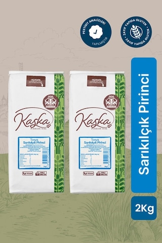Kaşka Tosya Sarıkılçık Pirinci 2 KG