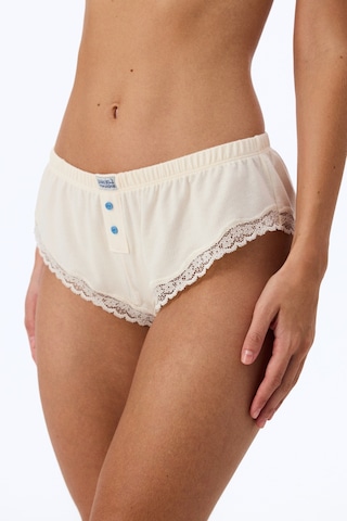 Penti Ekru Cheeky Puantiye Desenli Shorty Külot Ecru