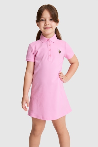 U.S. Polo Assn. U.s. Polo Assn. Kız Çocuk Pembe Elbise Örme 50325597-vr041