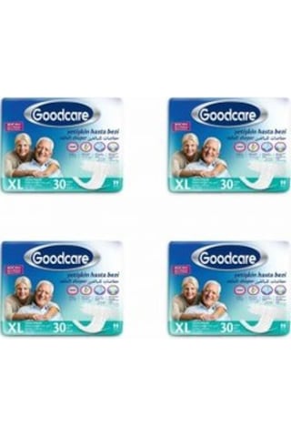 Goodcare Yetişkin Hasta Bezi Extra Büyük Boy XL 120 Adet Goodcare Yetişkin Hasta Bezi Extra Büyük Boy XL 120 Adet