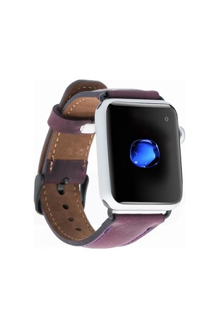 Bloomband Mulberry Bloom Deri Apple Uyumlu Watch  Kordon-44/45/46/49 Mm