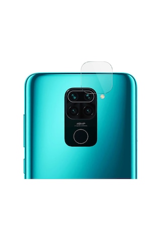 Xiaomi Redmi Note 9 Kamera Lens Koruyucu Nano Cam Şeffaf Tam Kaplama