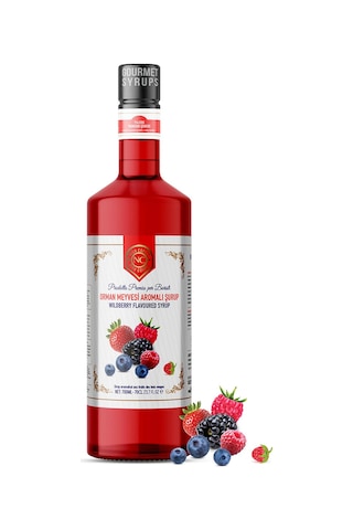 Nish Orman Meyvesi Aromalı Şurup 700 Ml - Pet Şişe